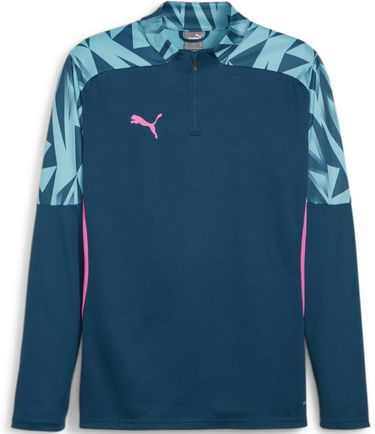 Mikina Puma individualFINAL HalfZip Modrá | 658982-56, 0