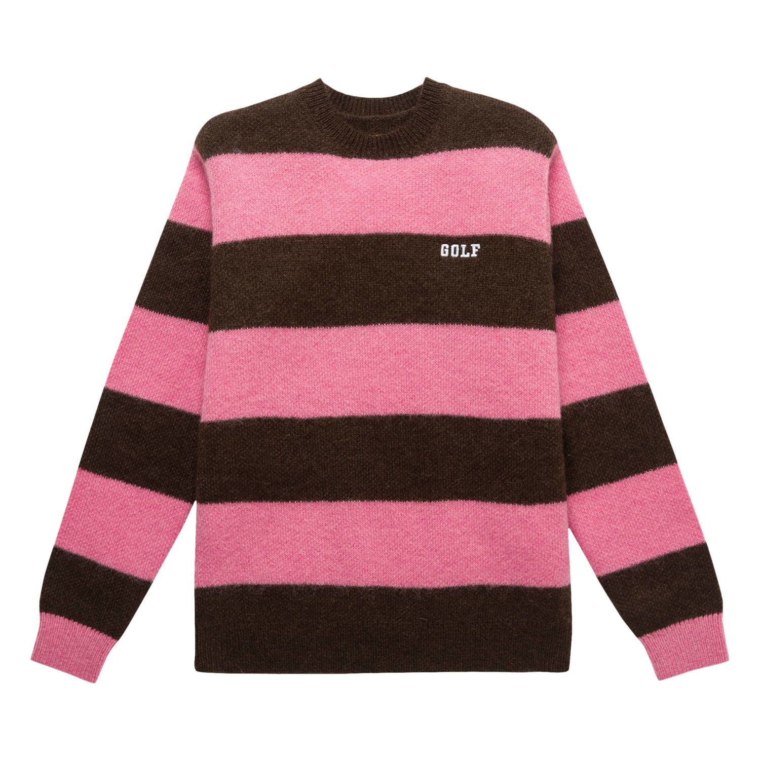 Sveter GOLF WANG Mohair Striped Sweater Rôznofarebný | FW22KN1079PB, 1