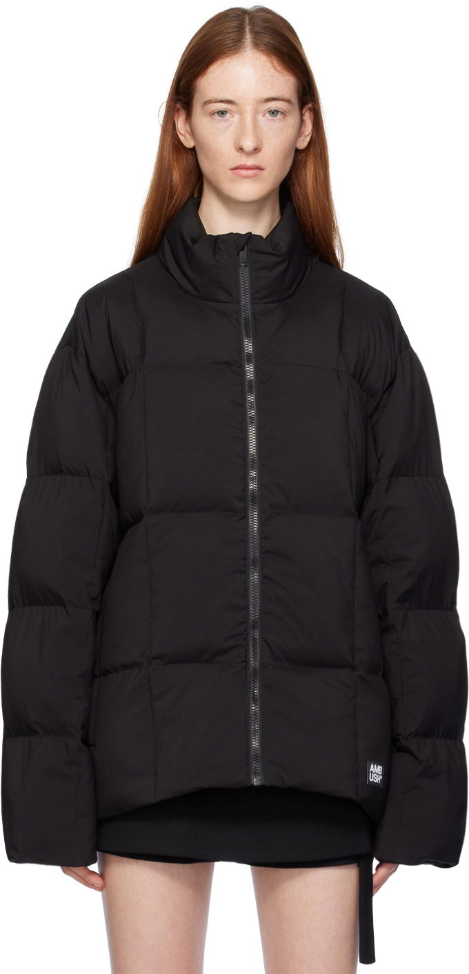 Prešívaná bunda Ambush Stand Collar Puffer Jacket Čierna | BWED011F23FAB0011000, 0