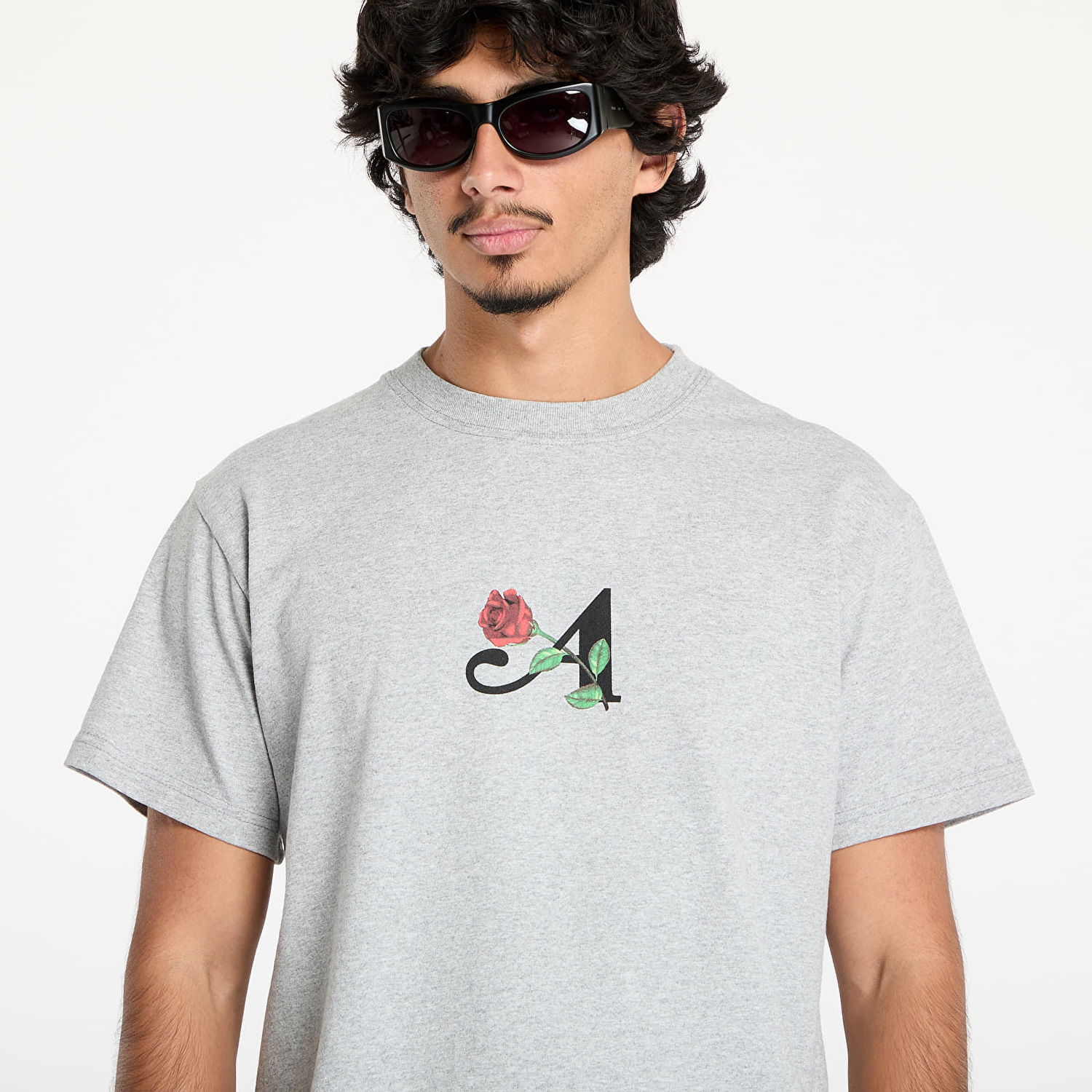 Tričko Awake NY Flower Classic Tee Grey S Šedá | AWK-FW24-TS306-GRY, 1