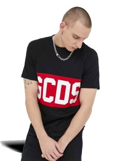 Tričko GCDS Cotton Tee Čierna | CC94M130146