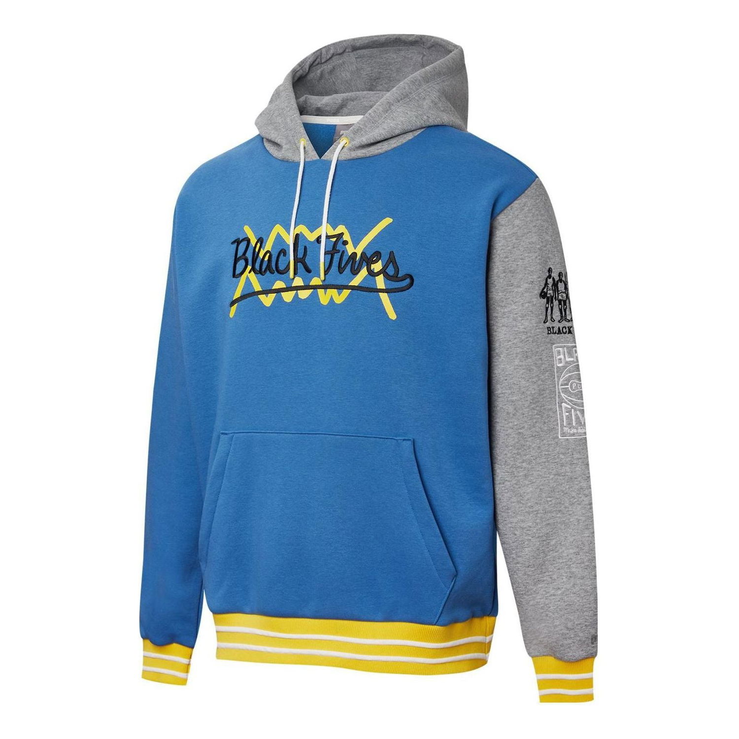 Mikina Puma Black Fives Basketball Hoodie Modrá | 532263-02, 0