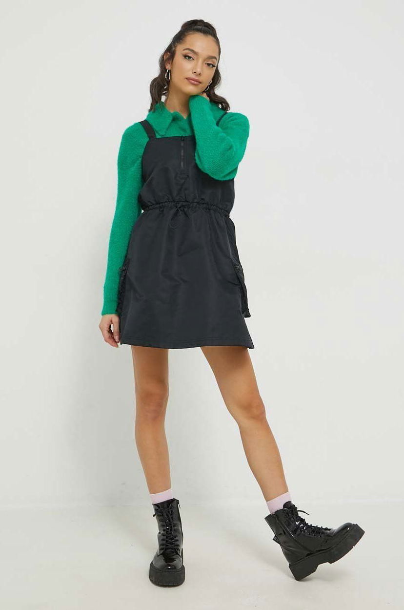 Sukňa adidas Originals Black Mini Dress Čierna | HL9066