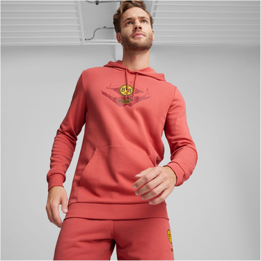 Mikina Puma BVB Hoody Sweatshirt with Hood Červená | 774256-04, 1