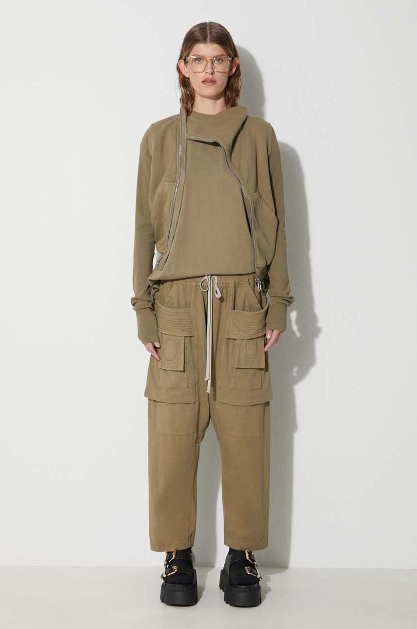 Mikina Rick Owens Sweatshirt Zelené | DS02C5239.F, 1