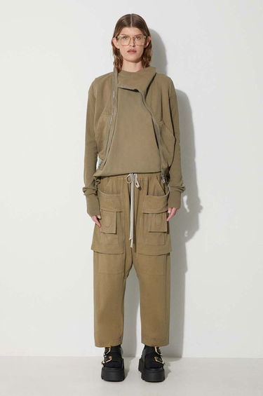 Mikina Rick Owens Sweatshirt Zelené | DS02C5239.F, 1