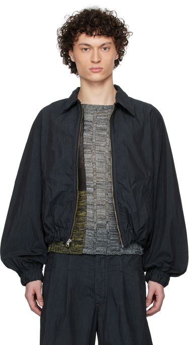 Bomber bunda Eckhaus Latta Eckhaus Latta Flight Jacket Čierna | 1227-EL-PS25-A - ANTHRACITE, 0