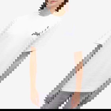Tričko JW Anderson Back Print T-Shirt in White, Size Large Biela | JT0285-PG1510-001, 2