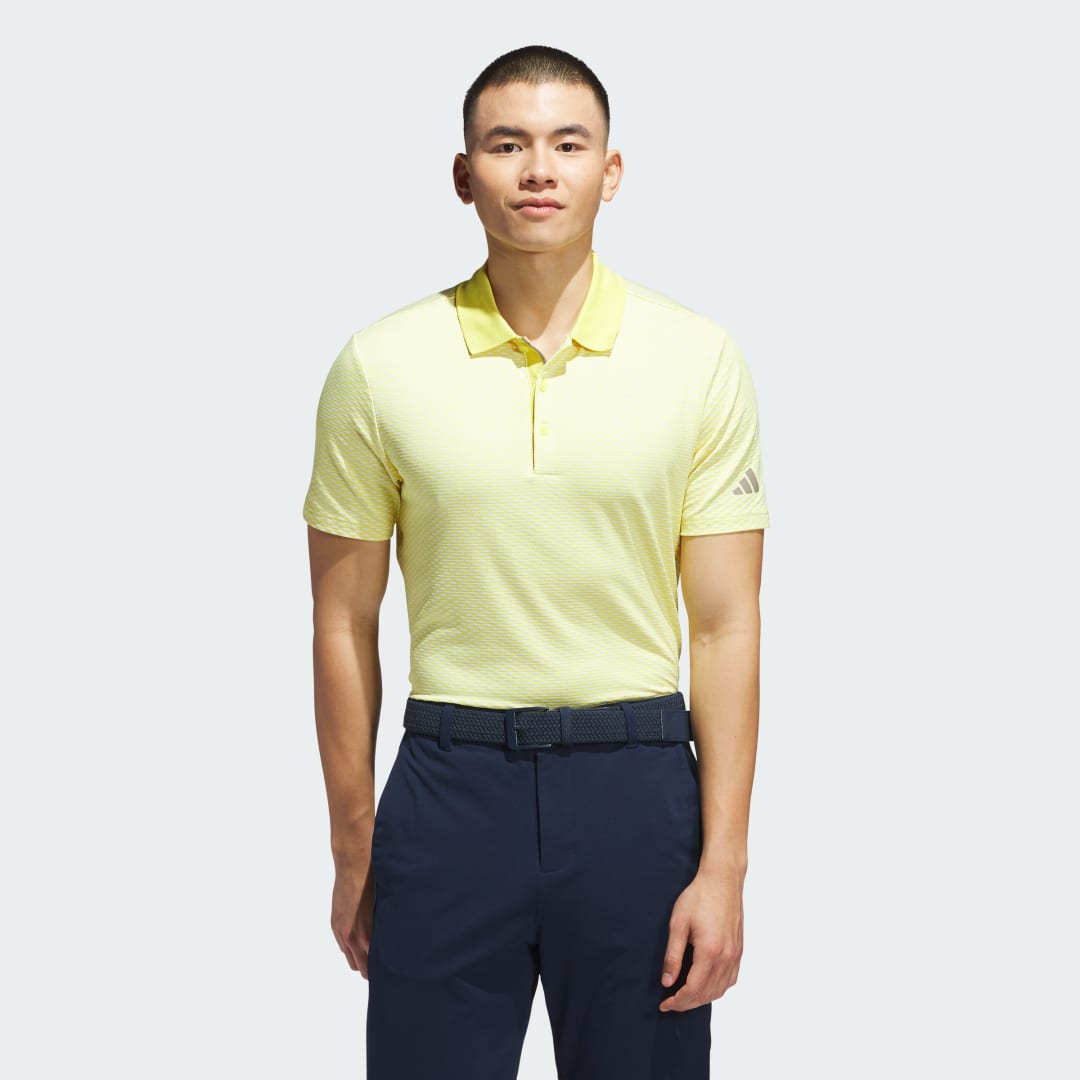 Polo tričko adidas Performance Beyond Textured Polo Shirt Žltá | JF4880, 0