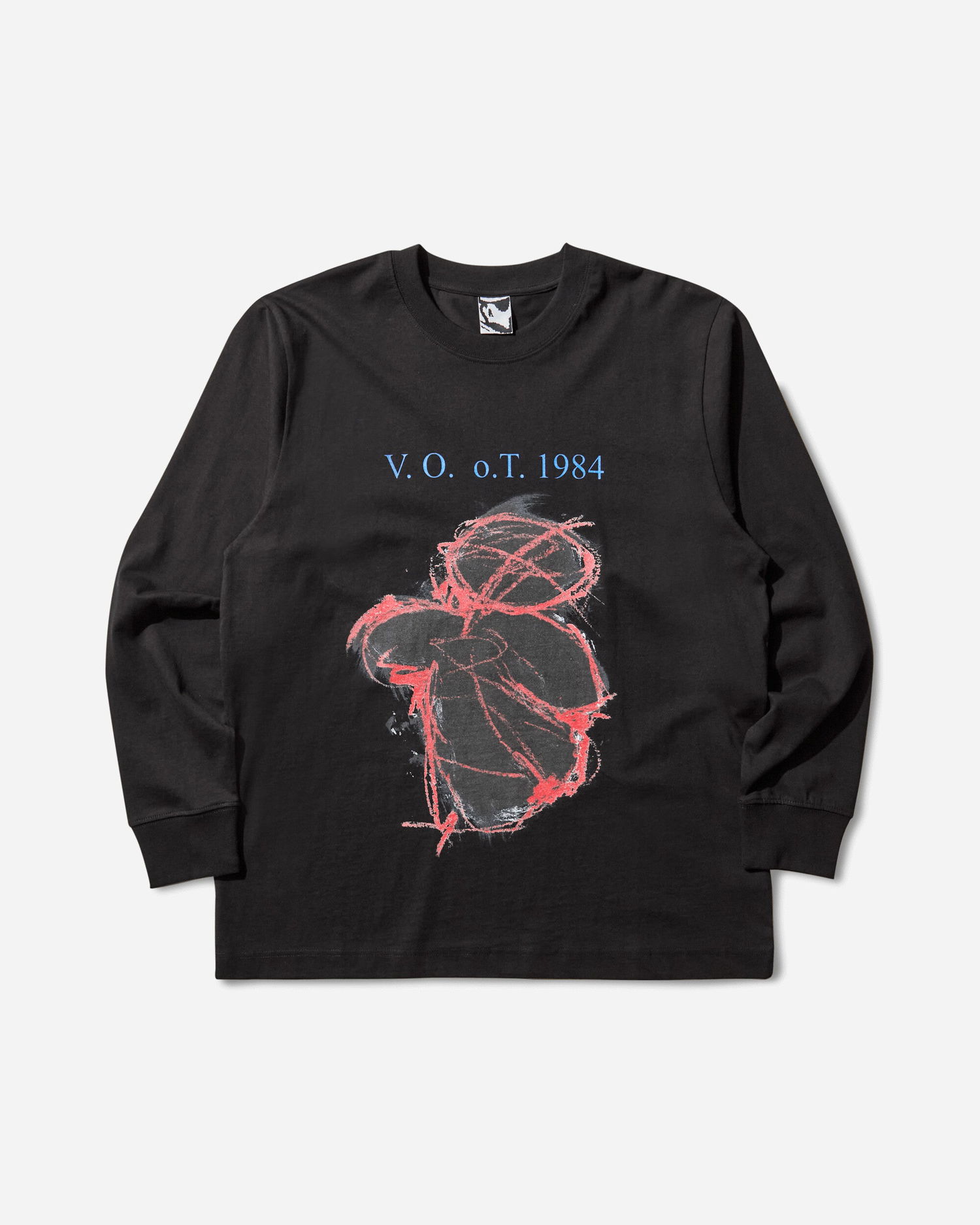 Tričko GR10K Heavyweight Longsleeve Tee Čierna | CG023199EN66 66, 1