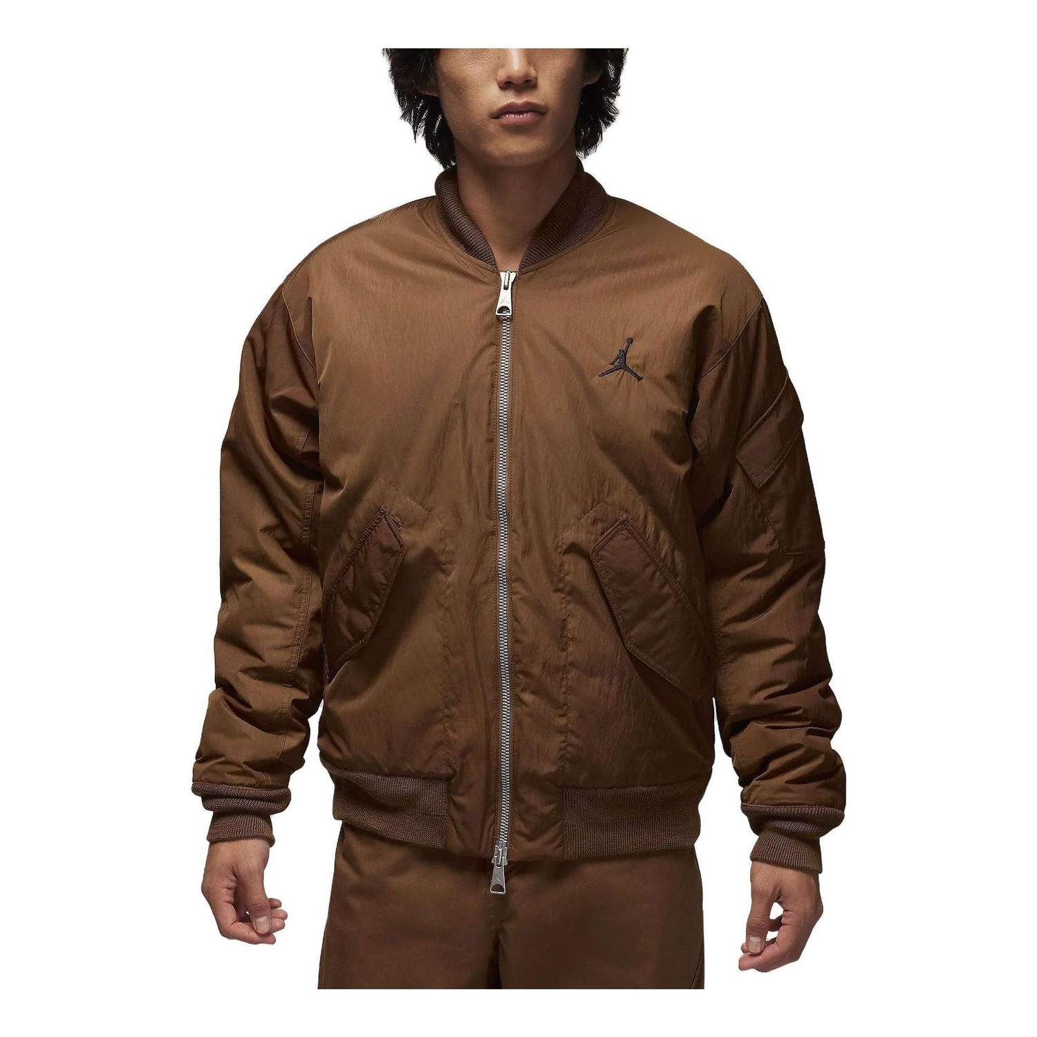 Bomber bunda Jordan Essentials Renegade Bomber Jacket Hnedá | FB7317-281, 0