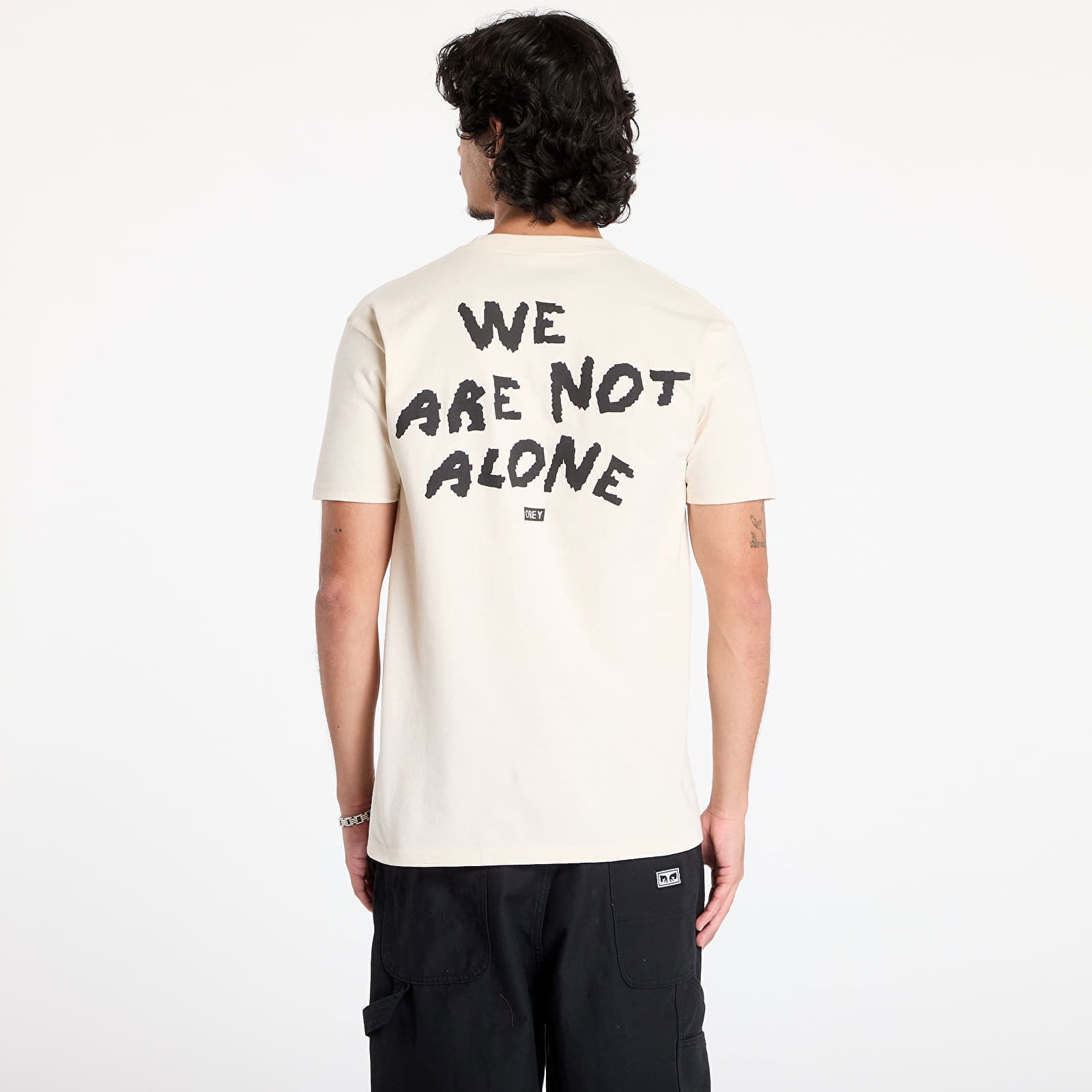 We Are Not Alone T-Shirt Cream