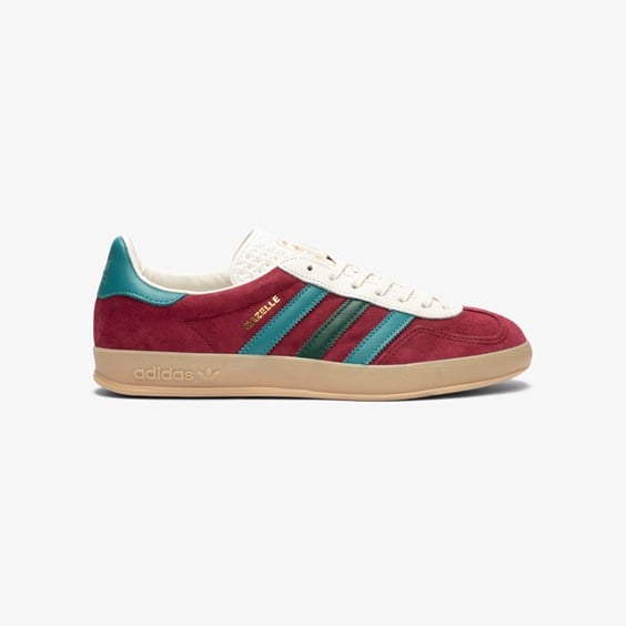 Tenisky a topánky adidas Originals Gazelle Indoor Collegiate Burgundy Arctic Fuchsia Vínová | IG4996, 1