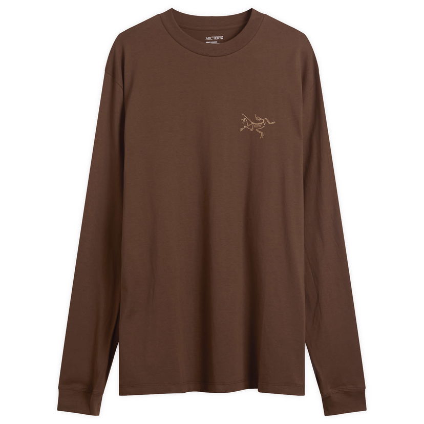 Tričko Arcteryx Kragg SL Long Sleeve T-Shirt Hnedá | X000009536-002592