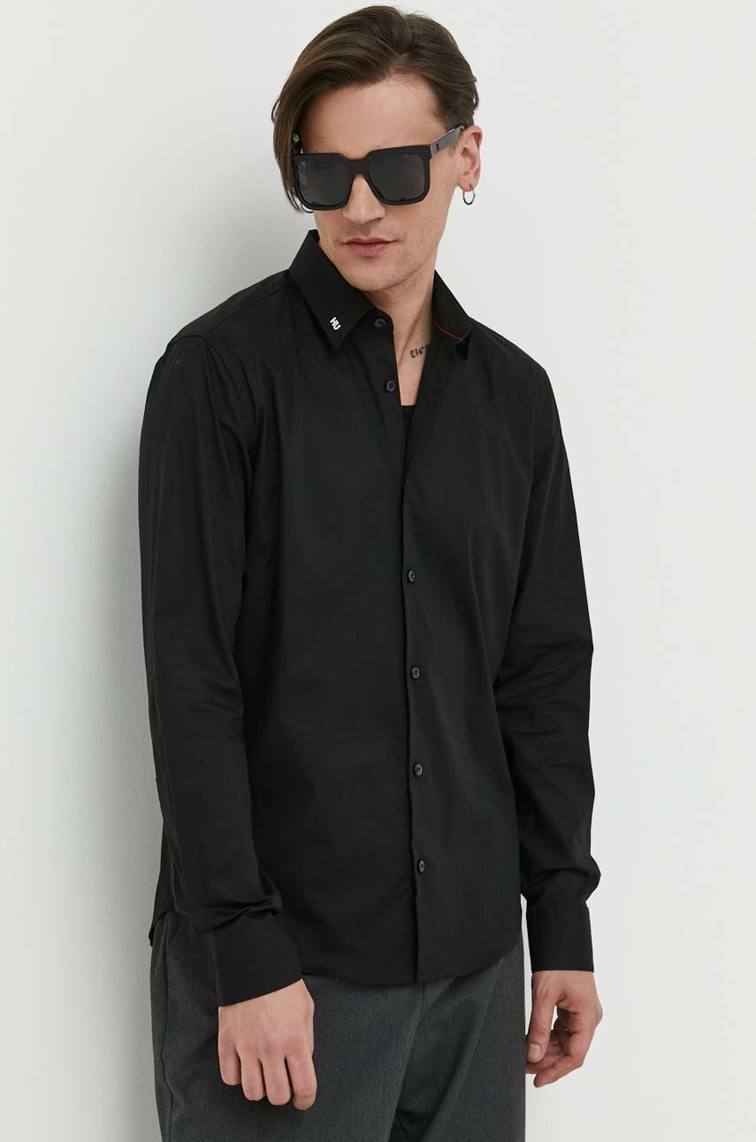 Košeľa BOSS Shirt Čierna | 50490712, 0