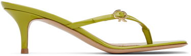 Doplnky Gianvito Rossi Gianvito Rossi Ribbon Thong Heeled Sandals Zelené | G15320.55RIC.VER, 0