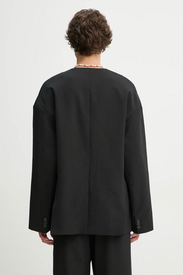 Bunda Nanushka Nanushka CEDRIC Wool Blend Blazer Čierna | NM24FWJK24499, 2