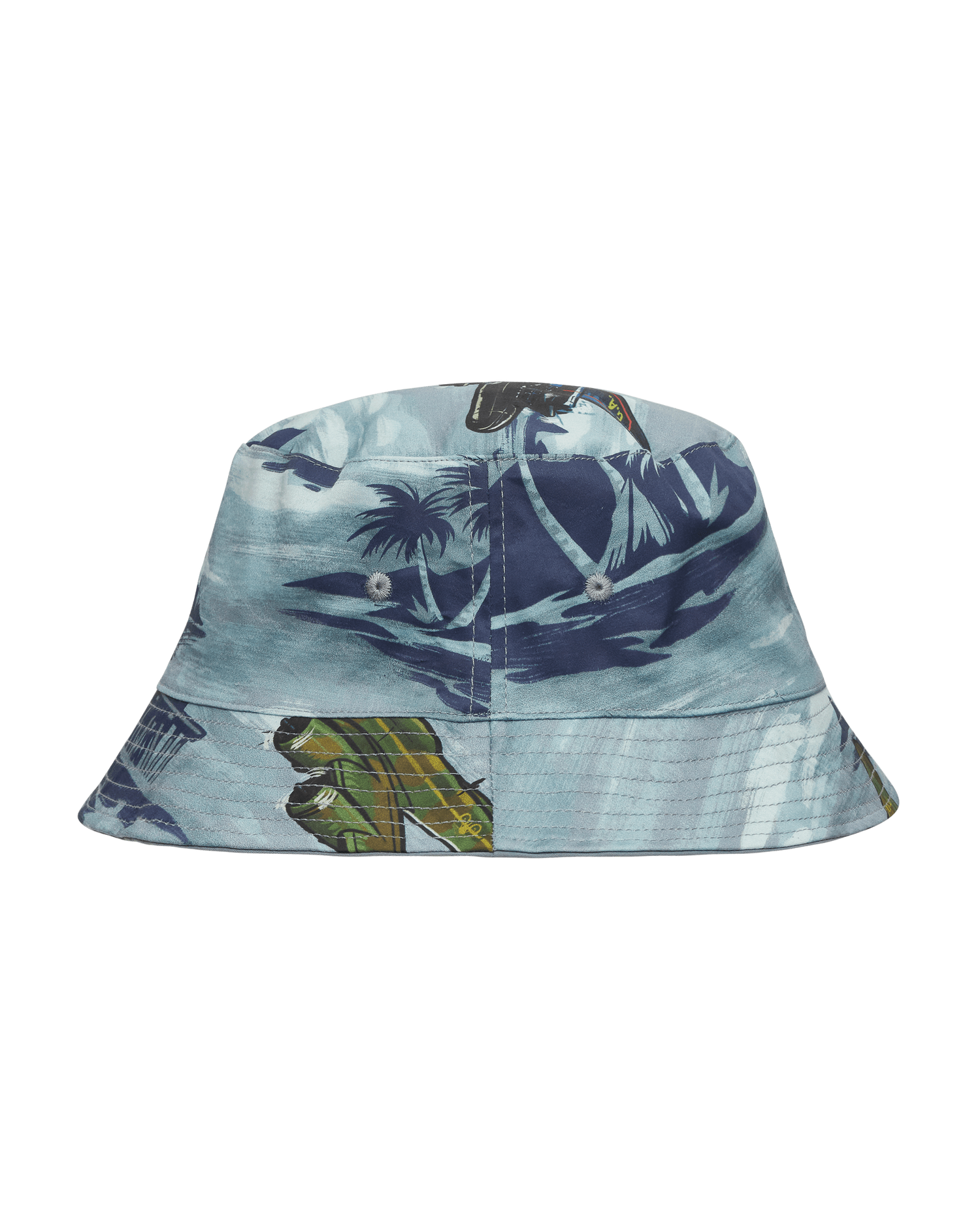 Klobúk General Admission Santa Monica Airlines Bomber Plane Bucket Hat Tyrkysová | SMA11 MULTI, 1
