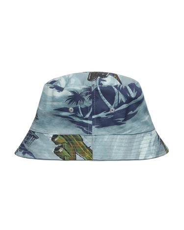 Klobúk General Admission Santa Monica Airlines Bomber Plane Bucket Hat Tyrkysová | SMA11 MULTI, 1