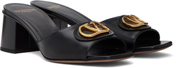 Tenisky a topánky Valentino Valentino Garavani VLogo Signature Heeled Slide Sandals Čierna | 7W2S0MH7DSH, 3