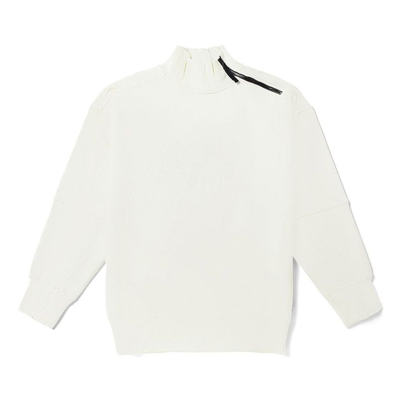 Sveter Vans Zipper Pullover Sweatshirt Biela | VN000F2QFS8