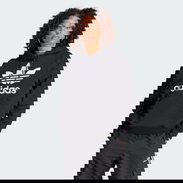 Mikina adidas Originals Trefoil Hoodie Čierna | IK4058, 0
