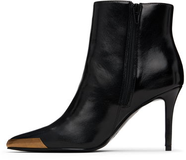Tenisky a topánky Versace Jeans Couture Logo Plaque Ankle Boots Čierna | E79VA3S57_EZSC35, 2