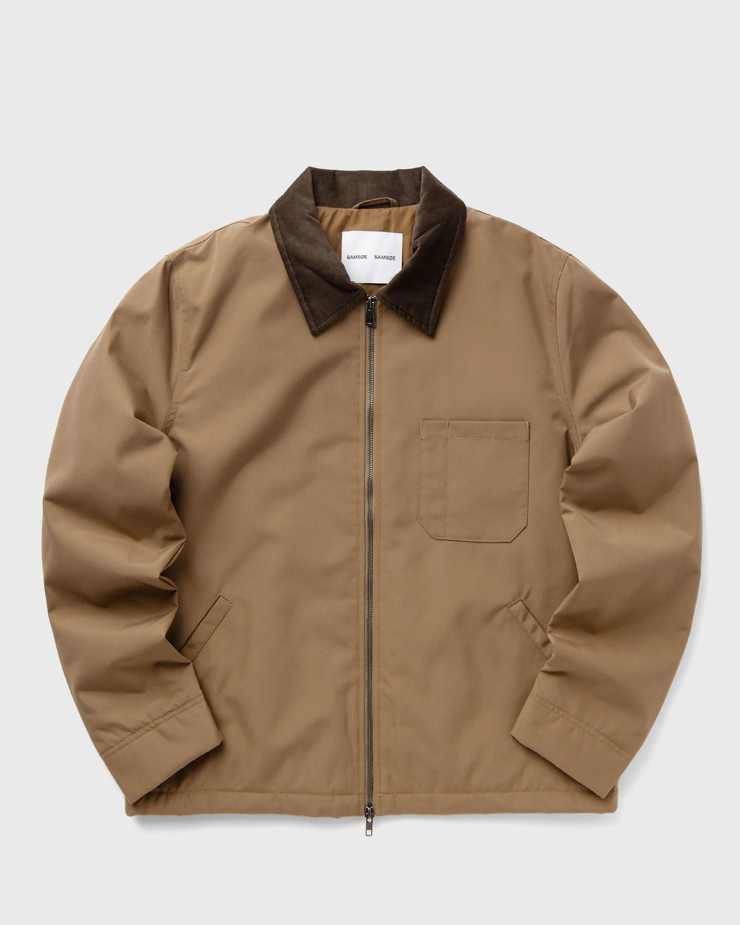 Bunda Samsoe Samsoe Sarobin Zip-Up Jacket Hnedá | M25300080-OTTER, 0