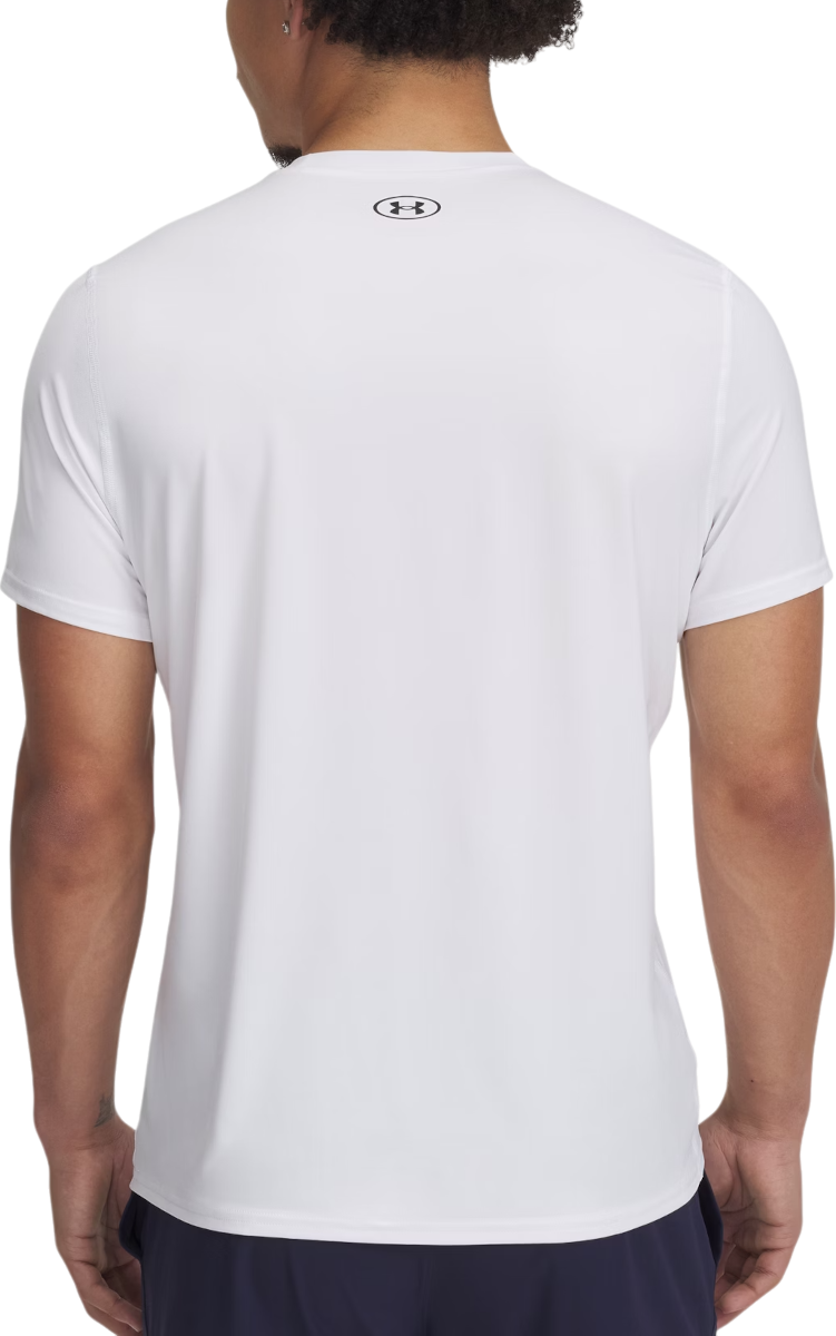 Tričko Under Armour Under Armour HeatGear Fitted T-Shirt Biela | 6000939-100, 1