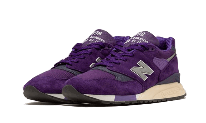 Tenisky a topánky New Balance Teddy Santis x 998 Made in USA "Purple Suede" Fialová | U998TE, 1