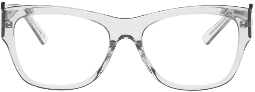 Slnečné okuliare Balenciaga Square Glasses Šedá | BB0309O-005, 0