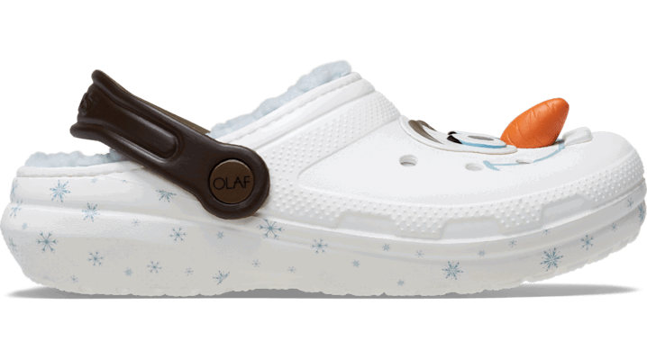 Tenisky a topánky Crocs Kids' Disney Frozen Olaf Lined Clogs Biela | 210234-90H