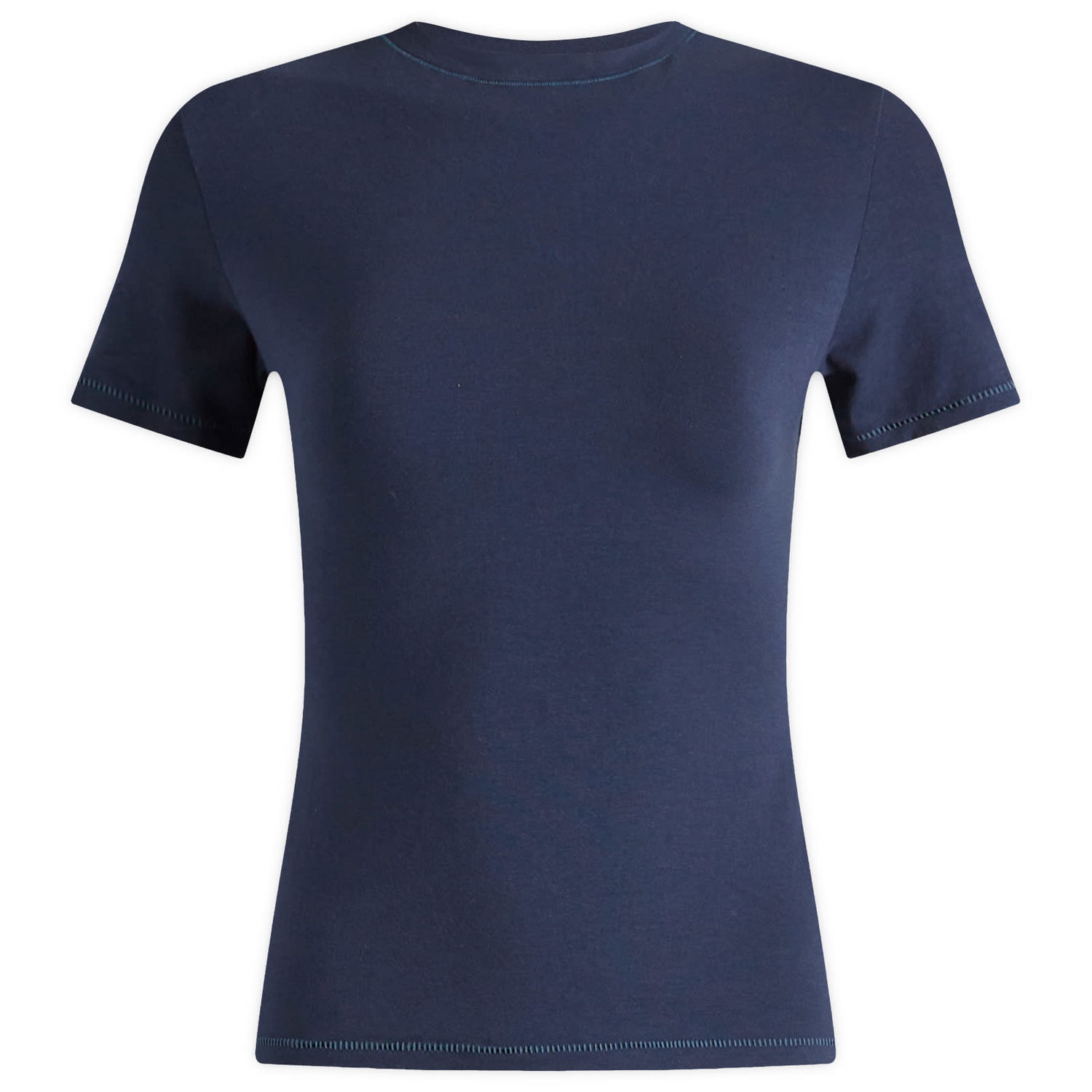 Tričko SKIMS SKIMS Cotton Jersey T-Shirt, Size Large Navy | AP-TSH-0638-NAVY, 1