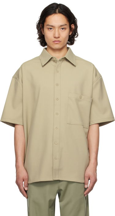 Košeľa Entire Studios Entire Studios Duper Short Sleeve Shirt Zelené | ESU-S25-2006-SA, 0