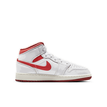 Tenisky a topánky Jordan Air Jordan 1 Mid SE "White Dune Red" GS Biela | FJ3464-160, 1