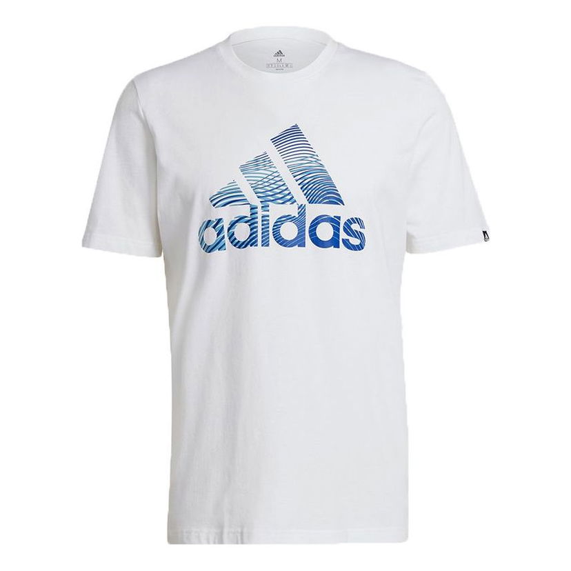 Tričko adidas Originals Alphabet Logo Graphic Sports T-Shirt Biela | GL2398