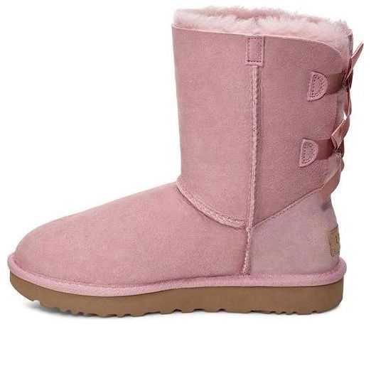 Tenisky a topánky UGG Bailey Bow II 2.0 Fleece Lined Boots Ružová | 1016225-PCRY