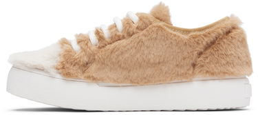 Tenisky a topánky Marni Marni Kids Faux-Fur Béžová | 82034, 2