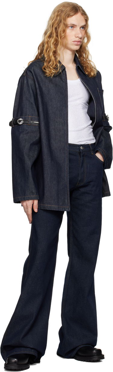 Džínsy Coperni Coperni Wide Leg Jeans Modrá | COPP95F2013MEN, 3