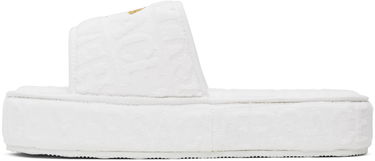 Oblečenie Versace Versace Allover Platform Slippers Biela | ZSL000003_ZCOSP052, 2