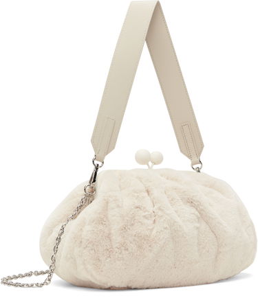 Kabelka Max Mara Max Mara Gianna Fur Shoulder Bag Béžová | 2425516075600 MM84575, 1