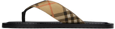 Tenisky a topánky Burberry Burberry Check Pavilion Sandals Béžová | 8109162, 2