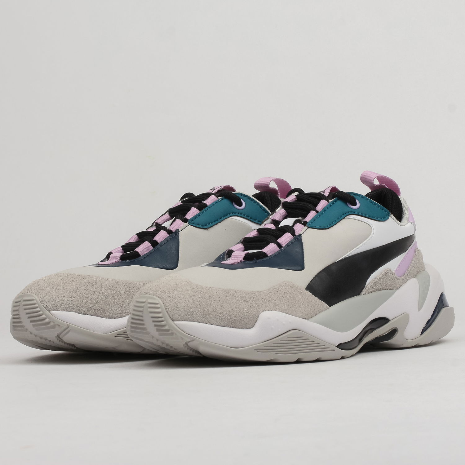 Tenisky a topánky Puma Thunder Rive Droite Wn's deep lagoon - orchid bloom Biela | 369452 01, 0