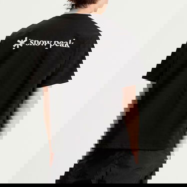 Tričko Snow Peak Back Printed Logo T-Shirt, Size Small Čierna | NSD-TS-25AU004-BLK, 3