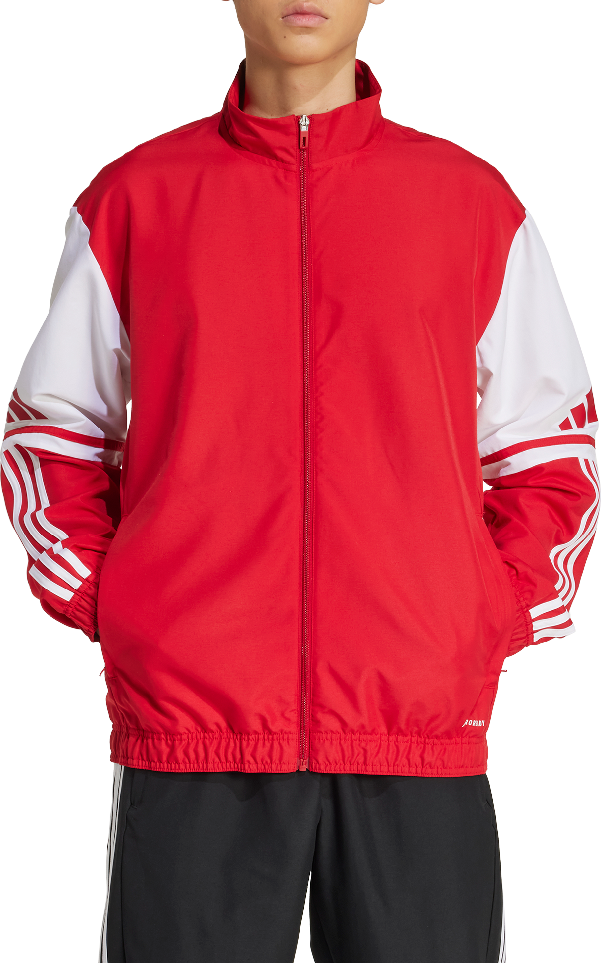 Vetrovka adidas Originals Squadra 25 Pre Jacket Červená | jd2969, 0