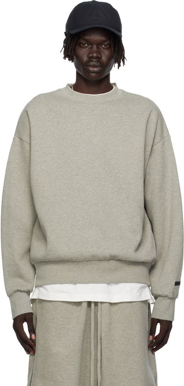 Mikina Fear of God Fear of God ESSENTIALS Classic Fit Fleece Crewneck Sweatshirt Šedá | 192SP252045F, 0