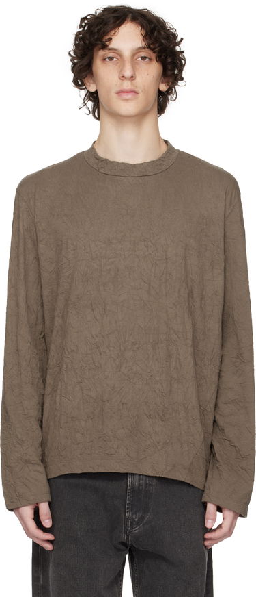 Tričko OUR LEGACY Our Legacy Big Longsleeve T-Shirt Hnedá | M2256BOC, 0