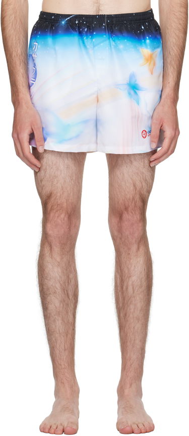 Plavky Casablanca Casablanca Printed Swim Shorts Rôznofarebný | MPF25-TR-032-01, 0