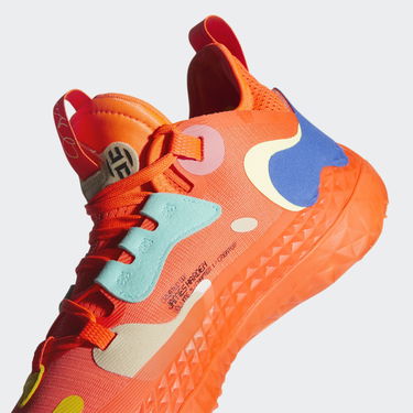 Tenisky a topánky adidas Performance Harden Vol. 5 Futurenatural Oranžová | H68684, 4