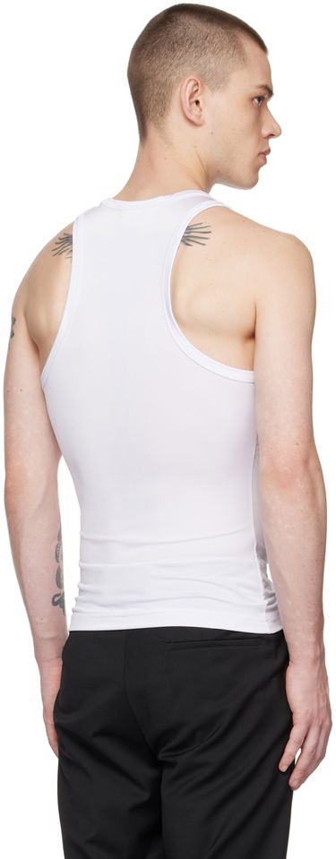 Tielko Han Kjøbenhavn Designer Bonded Tank Top Biela | M-132840, 2